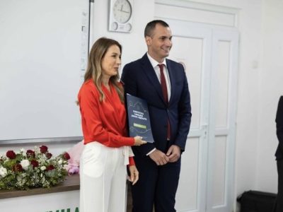 министарка рударства и енергетике Дубравка Ђедовић Хандановић и председник општине Љиг Миломир Старчевић